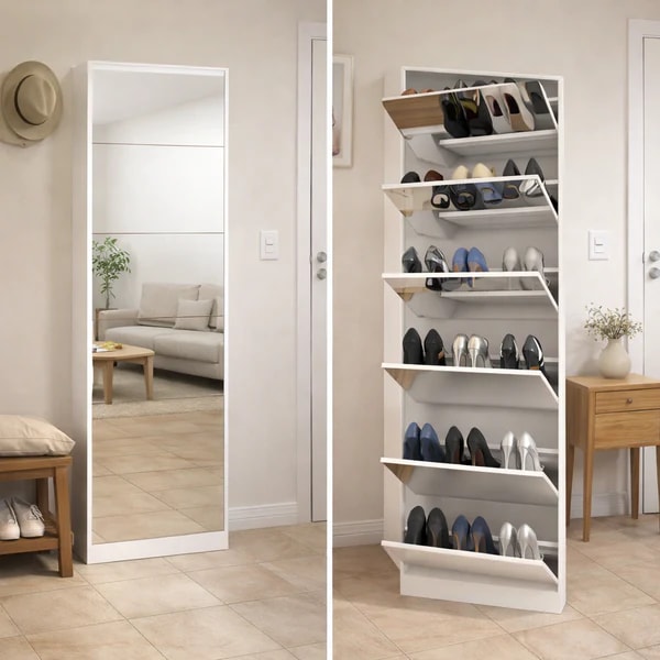 Sapateira de Luxo com Espelho | Lume - Imagem 4