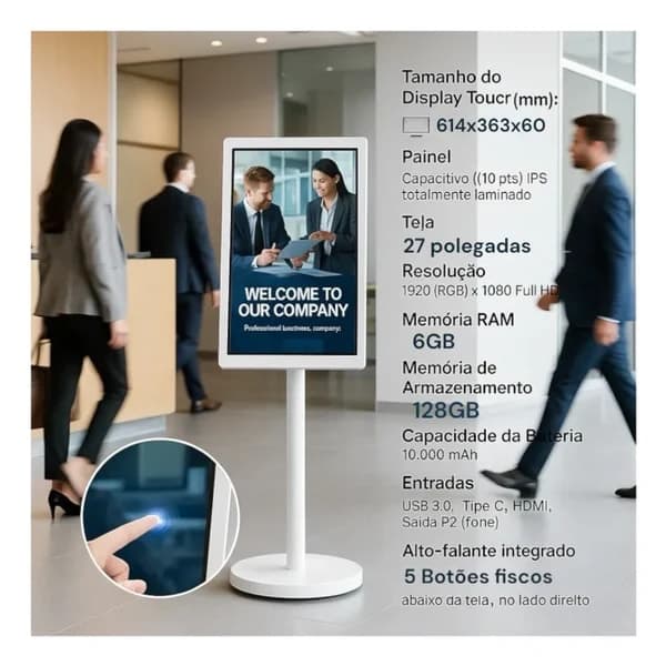 Tela Smart Full Hd - Espelhamento Celular